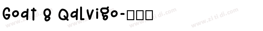 Goat 8 Qalvigo字体转换